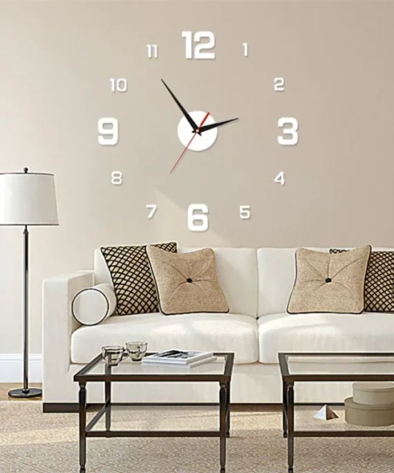 Contemporary DIY Wall Clock for Stylish Home Décor Enthusiasts. 2