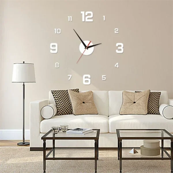 Contemporary DIY Wall Clock for Stylish Home Décor Enthusiasts. 2