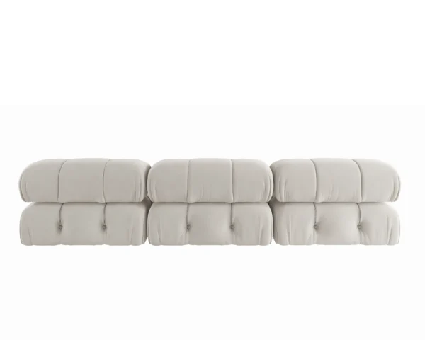 Modern Minimalist 104" Modular Sectional Sofas Elevate Your Space with the 104 Minimalist Velvet Set 5