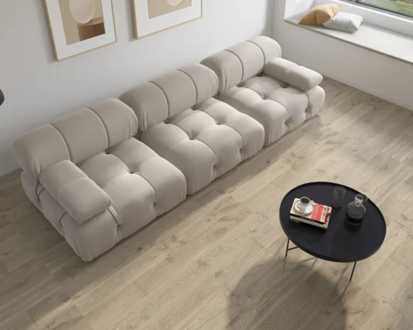 Modern Minimalist 104" Modular Sectional Sofas Elevate Your Space with the 104 Minimalist Velvet Set 3