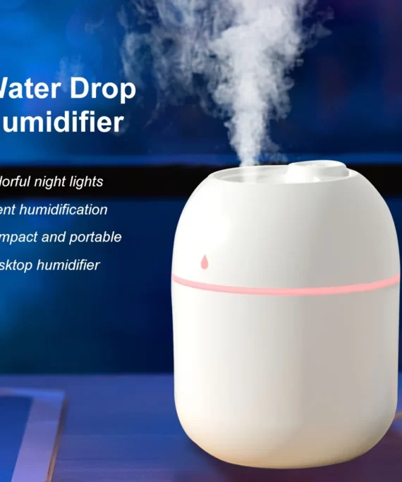 Compact 220ml H2O Mini Cup Spray Mist Humidifier with Dual Wet Aroma Essential Oil Diffuser 1